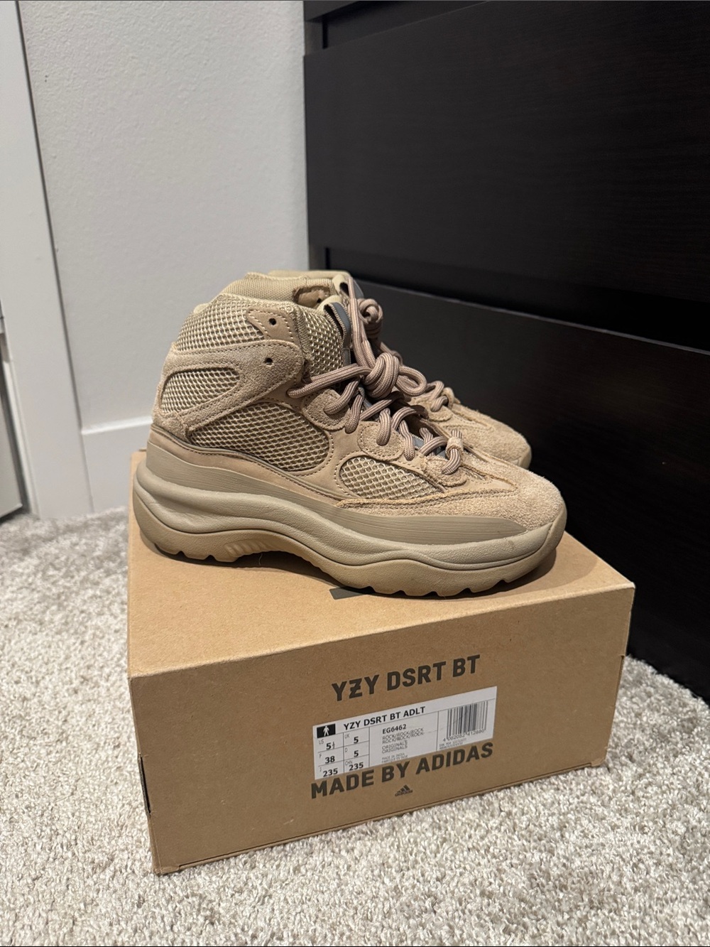 Yeezy Desert Boot rock M5.5/W7